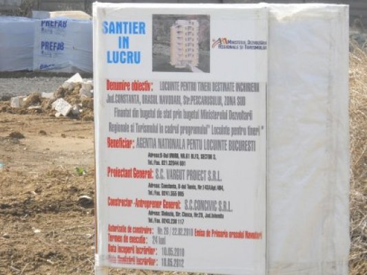 În Năvodari se construiesc blocuri ANL: primele apartamente vor fi gata anul acesta